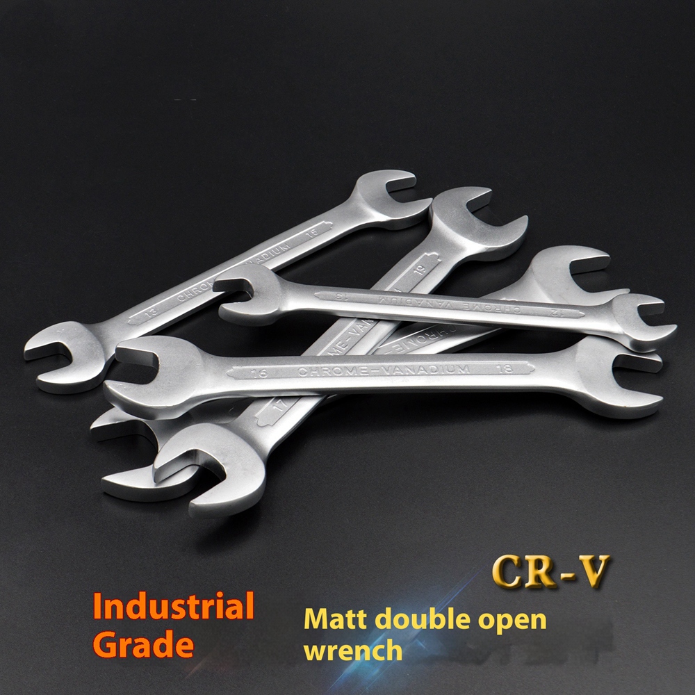 QR130001  Double Open-End Wrench Spanners with Cr-V Steel