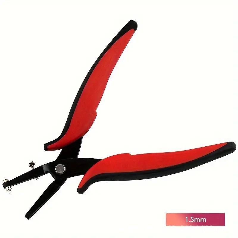 QR170004 Metal Hole Punch Pliers W/Guage Guard-1.5 mm (.0625-inch)