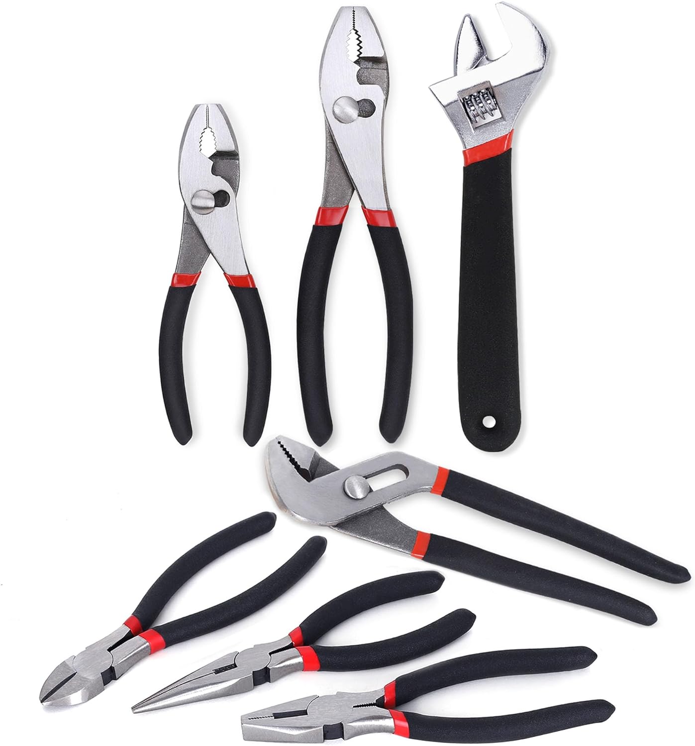 QR120005  7-Piece Utility Pliers and Wrench Set