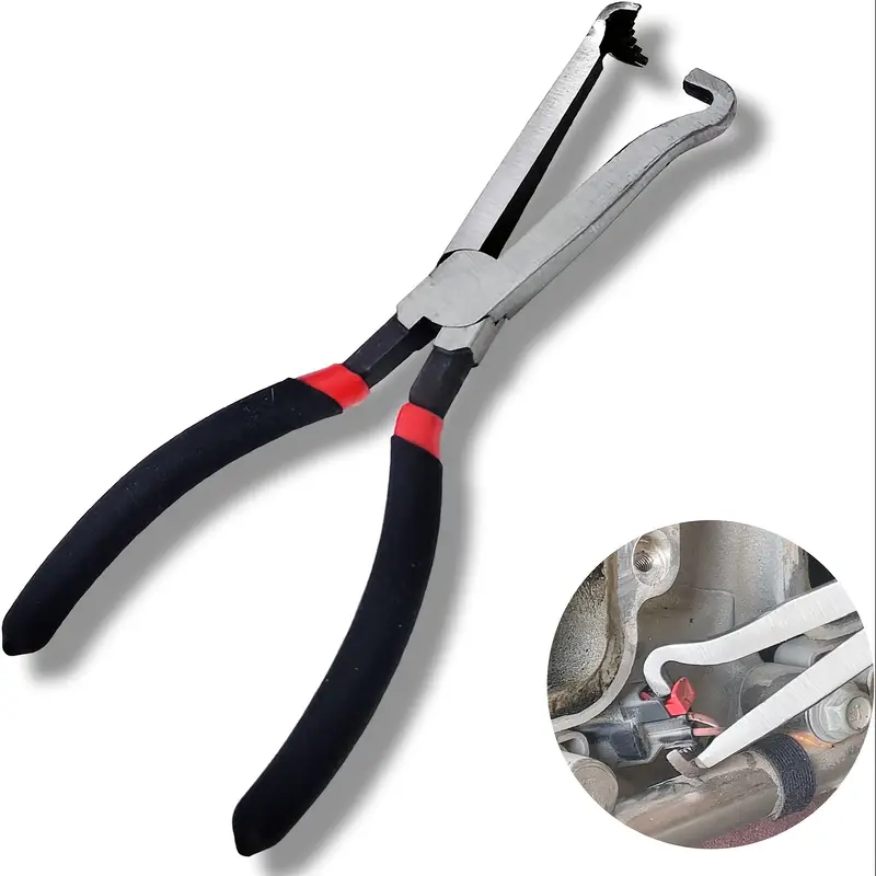 QR50003 Electrical Disconnect Pliers, Automotive Electrical Connector Pliers Spark Plug Pliers Car Electrical Plug Pliers 