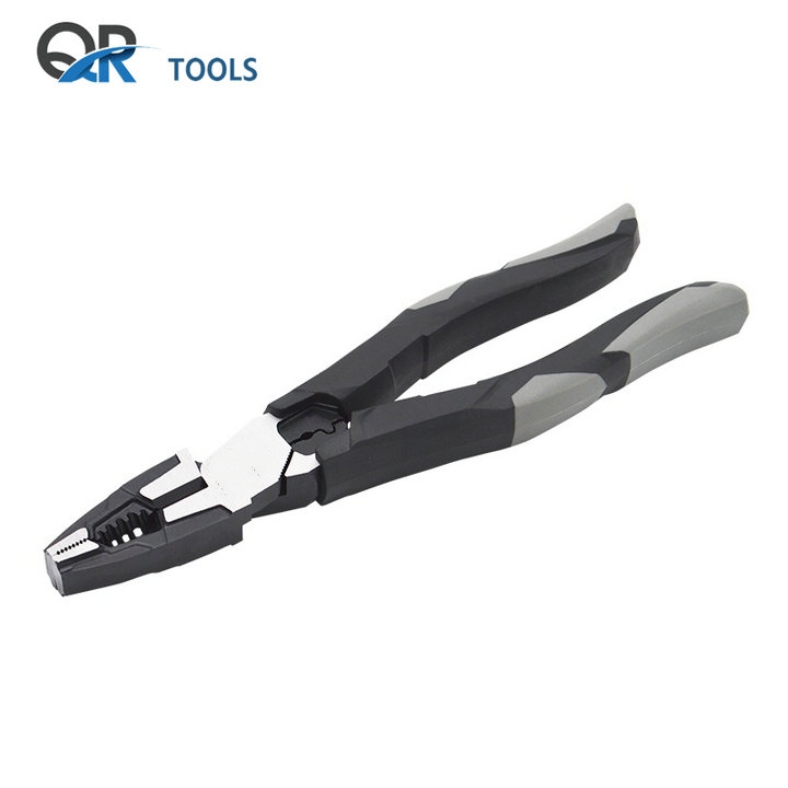 QR 90002 8 Inch 6-in-1 Linesman Pliers, 8.5
