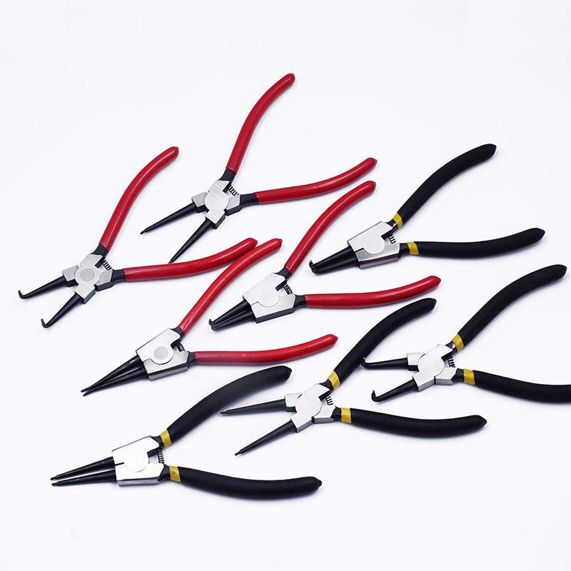   QR 120003 Bent Internal / External Circlip Plier 7