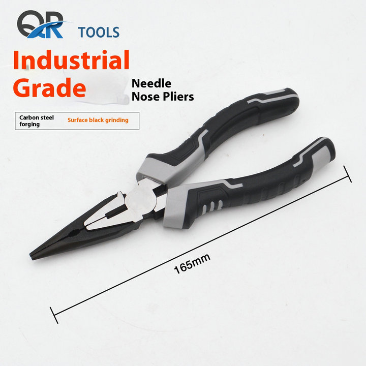 QR240005  High Quality Diagonal Long Nose Plier 6 inch & 8  inch 