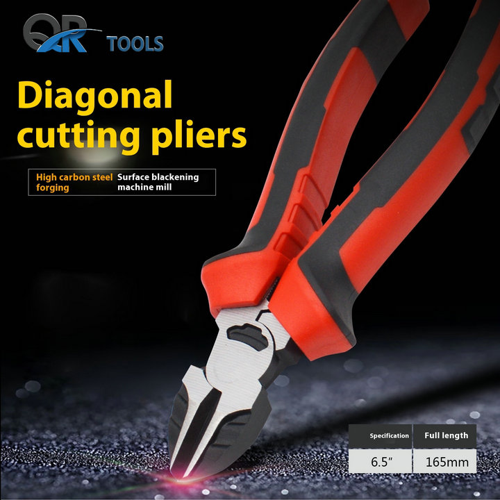QR240001 High Quality 6 / 8 Inch Multi functional Diagonal Cutting Pliers