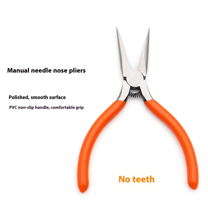 QR102040  5 Inch chain nose pliers Snipe Nose Pliers For Jewellery Making