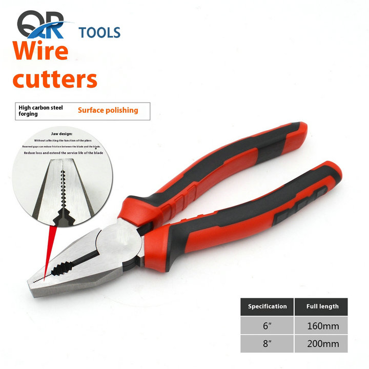 QR 10001 Premium quality Combination Plier 6 / 7 / 8inch