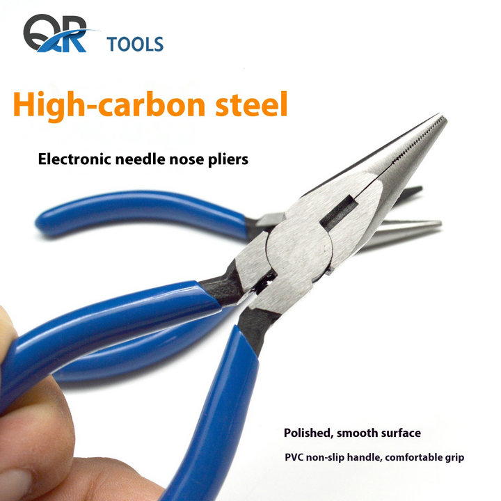 QR102038 6 Inch Precision Extra Long Nose Pliers Small Jewelry Pliers Craftsman Tools