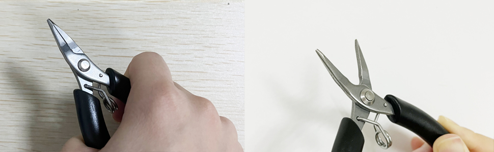 chain nose pliers